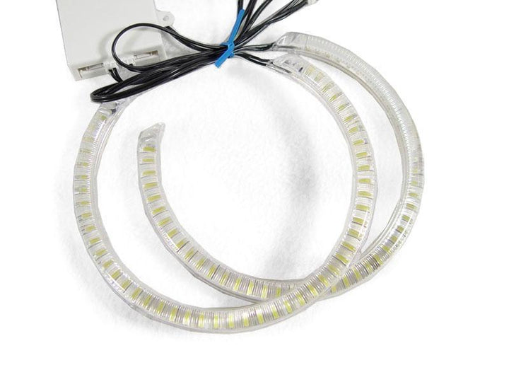 Unique Style Racing Limited Lifetime Warranty UHP (Ultra High Power) LED Angel Eye Halo Rings For DEPO or OEM BMW E46 Headlight