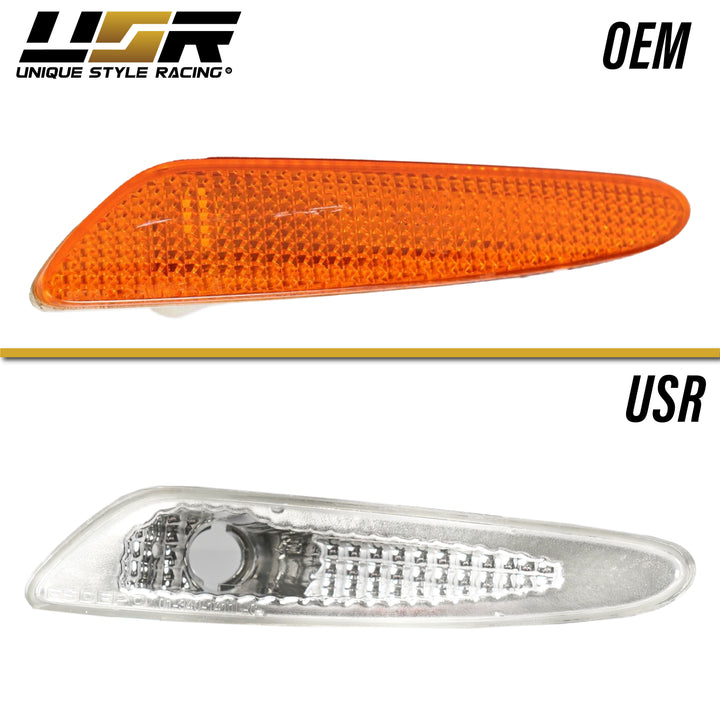 2003-2006 Mercedes SL Class R230 Clear or Smoke Front Bumper Side Marker Light
#lens-color_clear-lens