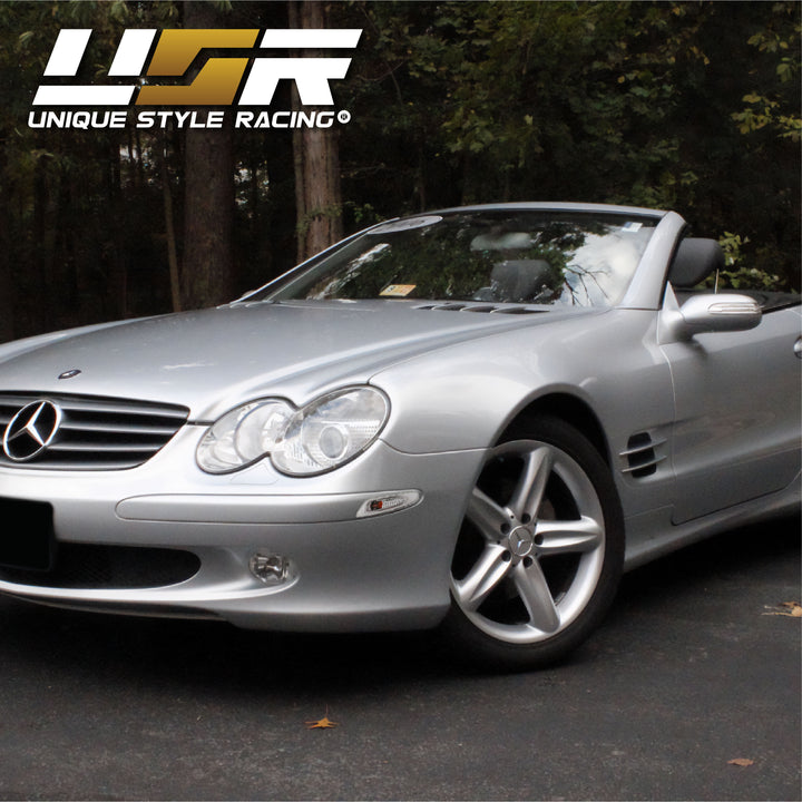 2003-2006 Mercedes SL Class R230 Clear or Smoke Front Bumper Side Marker Light
#lens-color_clear-lens
#lens-color_clear-lens