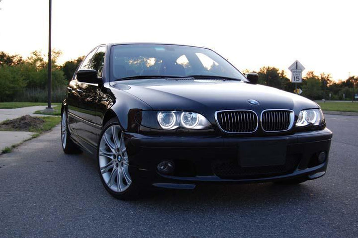 Unique Style Racing Limited Lifetime Warranty UHP (Ultra High Power) LED Angel Eye Halo Rings For or OEM BMW E46 Headlight