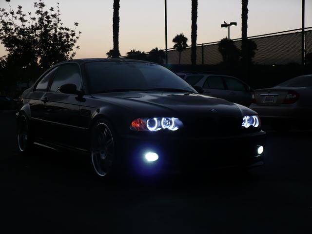 Unique Style Racing Limited Lifetime Warranty UHP (Ultra High Power) LED Angel Eye Halo Rings For or OEM BMW E46 Headlight