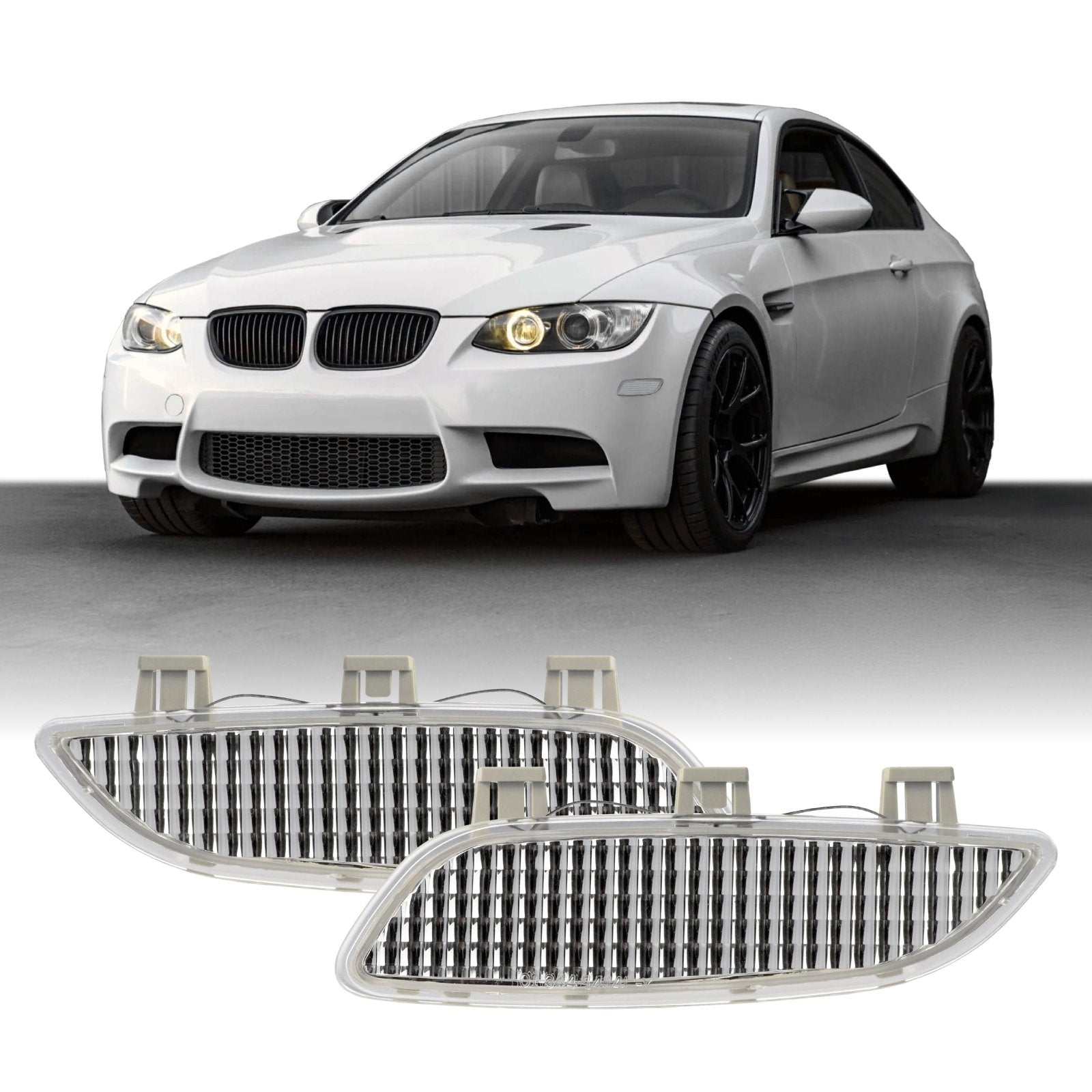2008-2012 BMW 3 Series E90/E92/E93 M3 Clear or Smoke Lens 2008-2012 BMW 3 Series E90/E92/E93 M3 Clear or Smoke Lens