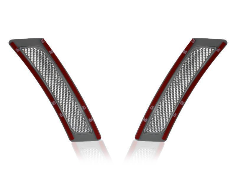 2011-2016 BMW 5 Series F10 / 2012-2015 BMW 6 Series F12 / F13 Clear or Smoke Front Bumper Reflector Light
#lens-color_clear-lens