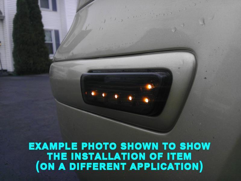 2001 - 2005 Lexus IS200 / IS300 & 1998 - 2003 Lexus RX300 Clear or Smoke Front / Rear LED Bumper Side Marker Lights