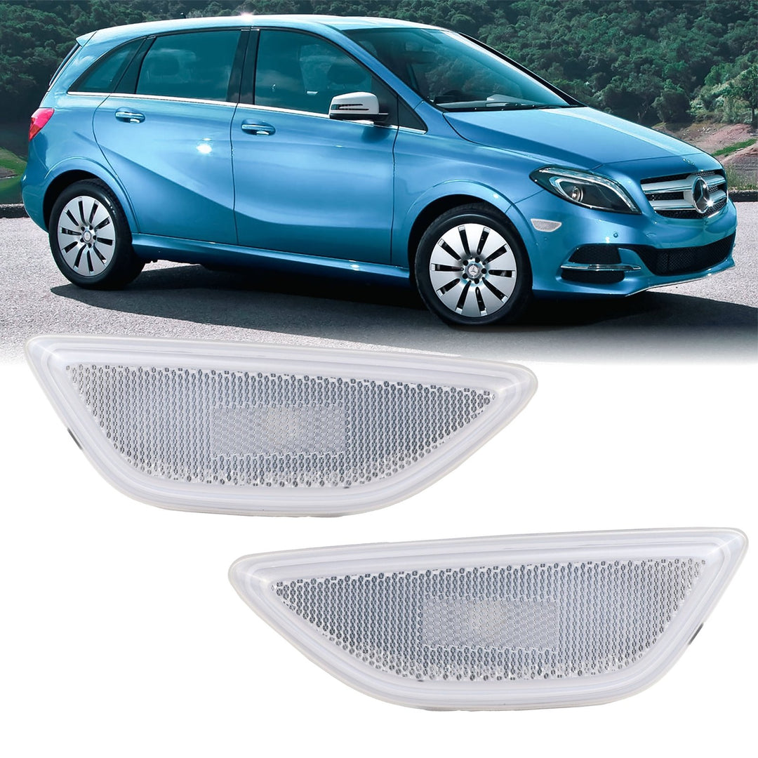 2015 - 2017 Mercedes Benz BClass Clear OR Smoke Side Marker Lights
#lens-color_clear-lens