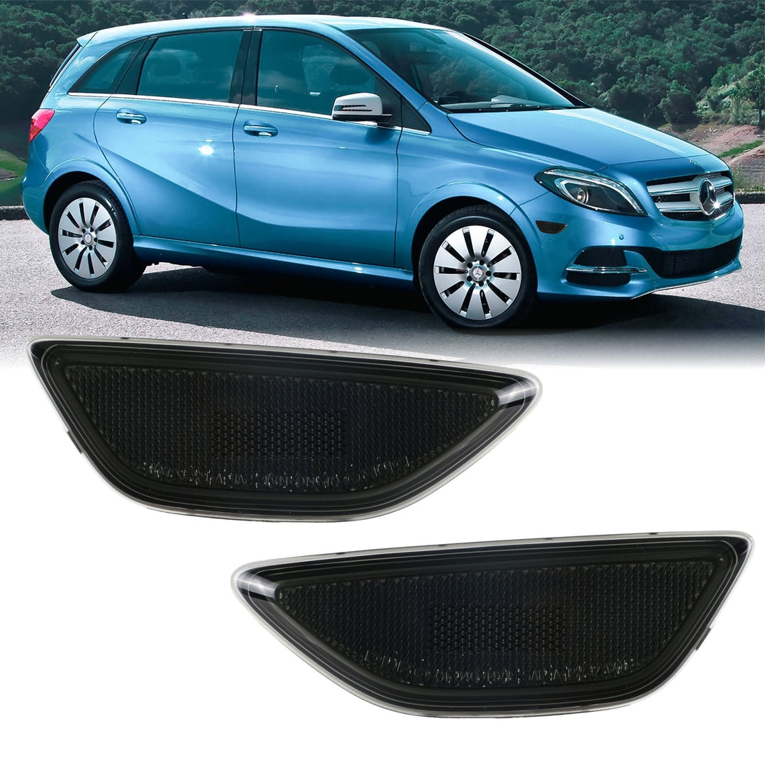 2015 - 2017 Mercedes Benz BClass Clear OR Smoke Side Marker Lights
#lens-color_smoke-lens
