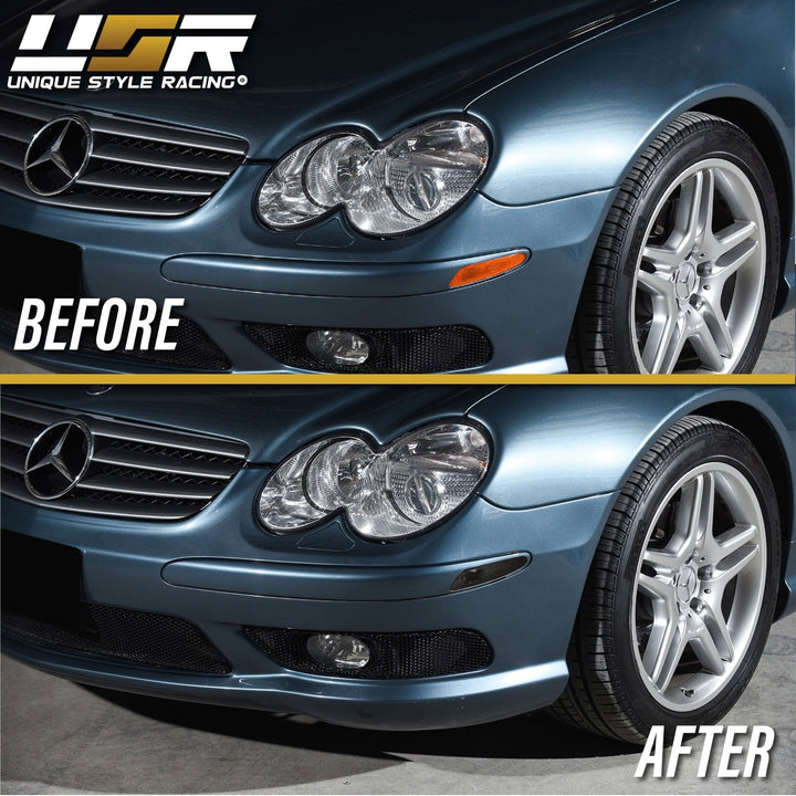 2003-2006 Mercedes SL Class R230 Clear or Smoke Front Bumper Side Marker Light
#lens-color_smoke-lens