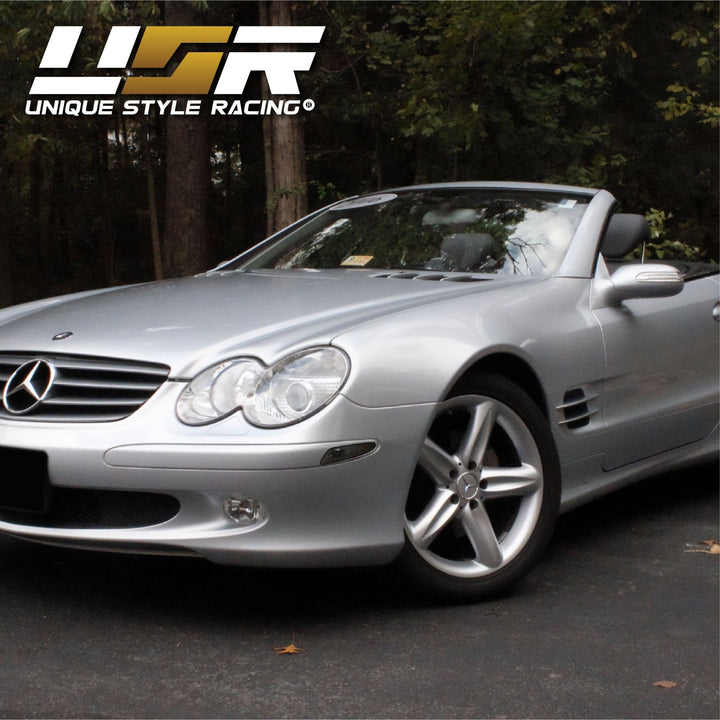 2003-2006 Mercedes SL Class R230 Clear or Smoke Front Bumper Side Marker Light
#lens-color_smoke-lens