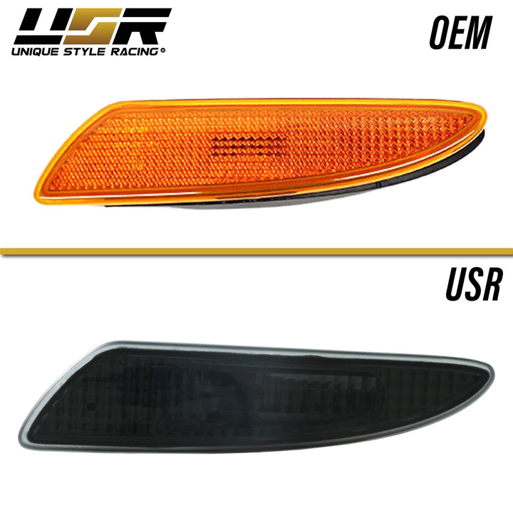 2007-2008 Mercedes SL Class R230 Clear or Smoke Front Bumper Side Marker Light
#lens-color_smoke-lens