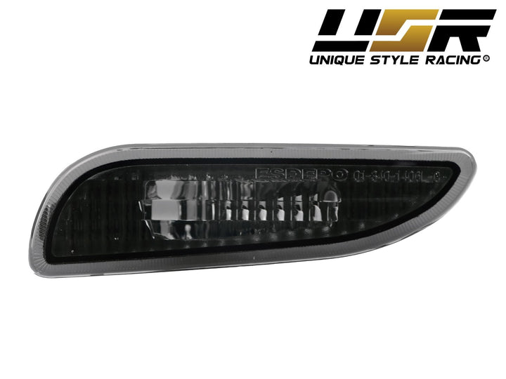 2003-2009 Mercedes CLK Class W209 Crystal Clear or Crystal Smoke Front Bumper Side Marker Light
#lens-color_crystal-smoke-lens
