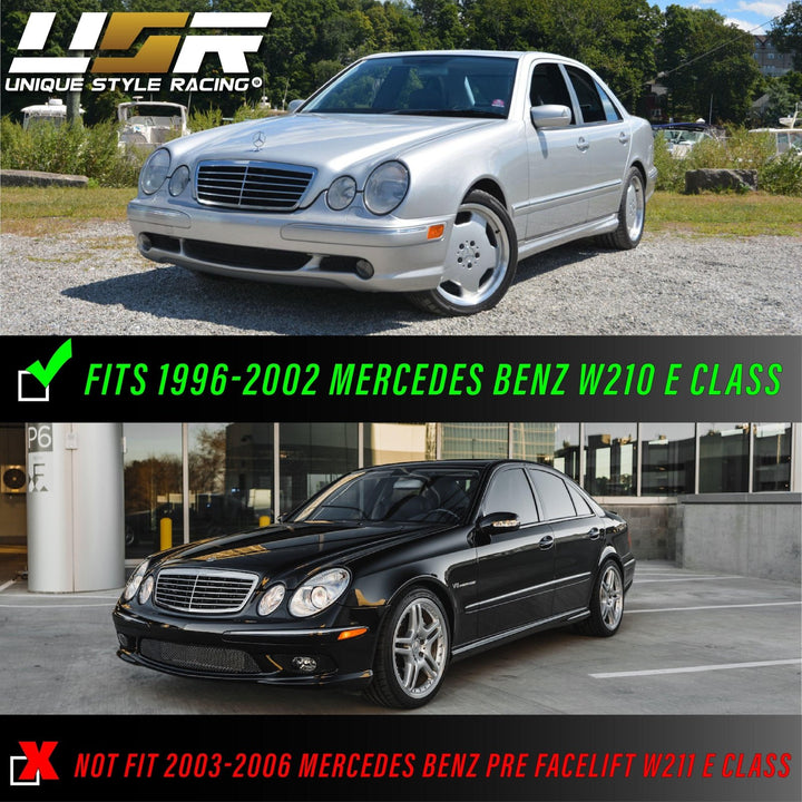 1996-2002 Mercedes E Class W210 Clear or Smoke Front Bumper Side Marker Light
#lens-color_smoke-lens