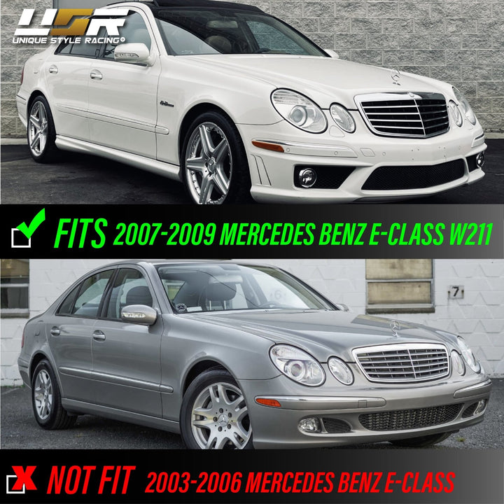 2007-2009 Mercedes E Class W211 Clear or Smoke Front Bumper Side Marker Light
#lens-color_crystal-smoke-lens