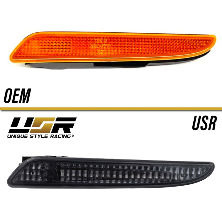 2007-2009 Mercedes E Class W211 Clear or Smoke Front Bumper Side Marker Light
#lens-color_crystal-smoke-lens