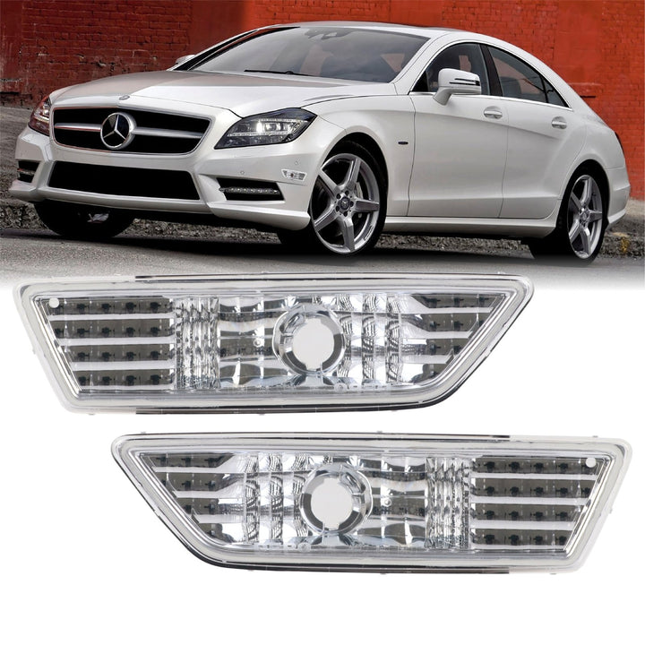 2012 - 2014 Mercedes CLS Class CLS550 W218 Crystal Clear or Smoke Bumper Side Marker Light
#color_clear
