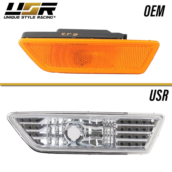 2012 - 2014 Mercedes CLS Class CLS550 W218 Crystal Clear or Smoke Bumper Side Marker Light
#color_clear