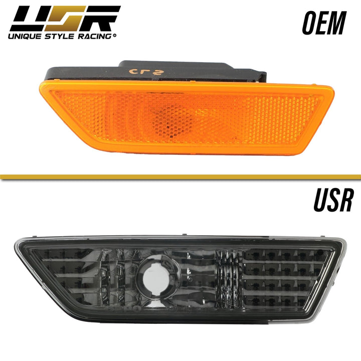 2012 - 2014 Mercedes CLS Class CLS550 W218 Crystal Clear or Smoke Bumper Side Marker Light
#color_smoked