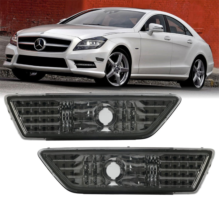 2012 - 2014 Mercedes CLS Class CLS550 W218 Crystal Clear or Smoke Bumper Side Marker Light
#color_smoked