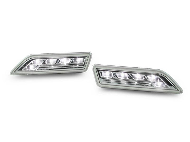 2006 - 2011 Mercedes CLS Class W219 Crystal Clear LED Front Bumper Side Marker Light