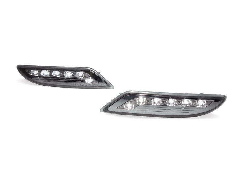 2007-2009 Mercedes S Class W221 NonAMG LED Clear or Smoke Front Bumper Side Marker Light
#lens-color_clear-lens-white-led