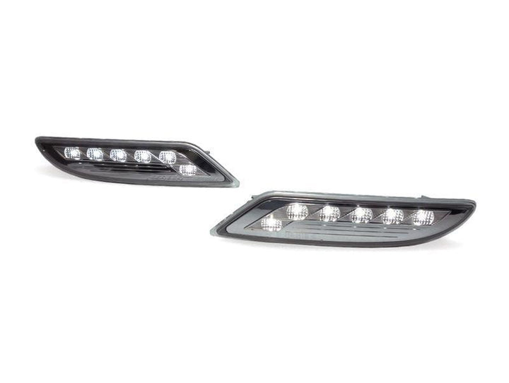 2007-2009 Mercedes S Class W221 NonAMG LED Clear or Smoke Front Bumper Side Marker Light
#lens-color_clear-lens-white-led