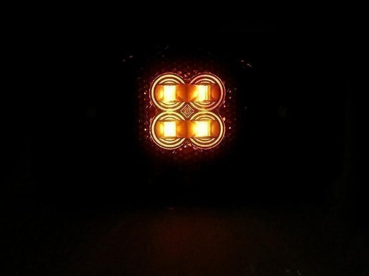 2002 - 2014 Mercedes Benz W463 G Wagon Chassis 4 PC Smoke Lens Front Amber and Rear Red LED Bumper Side Marker Light