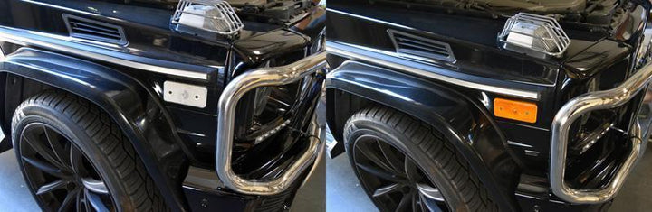 1990 - 2014 Mercedes W460 W463 G Wagon G Class Clear OR Smoke Side Marker Lights