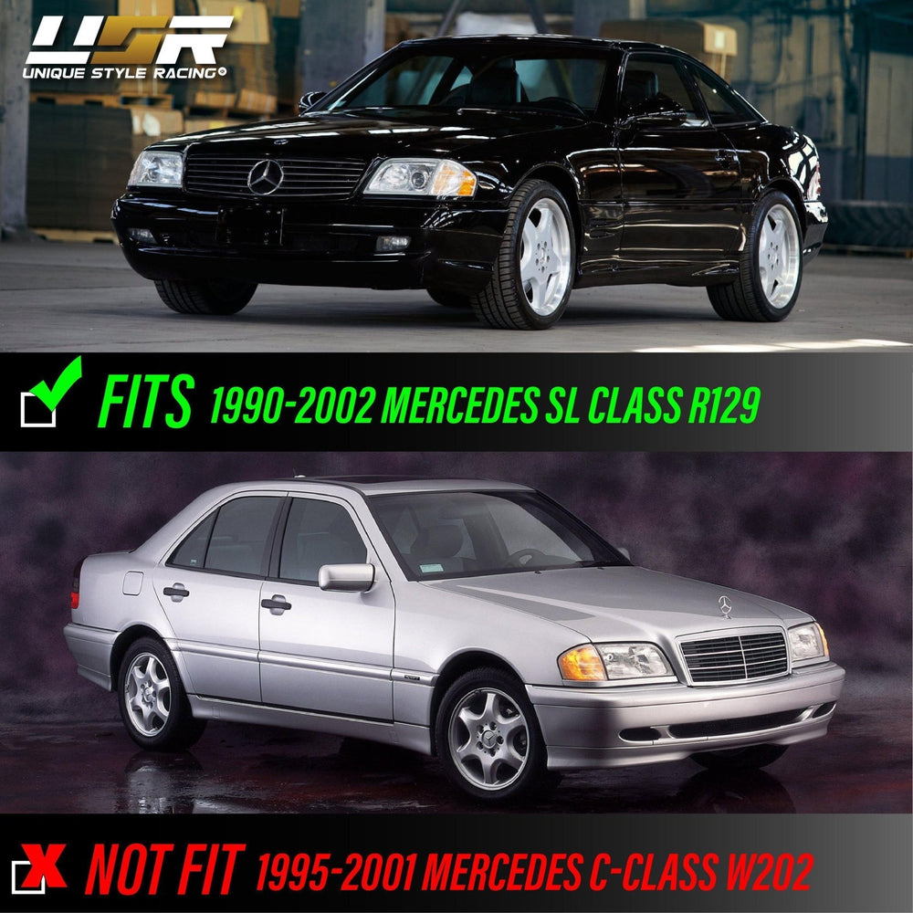 1990 - 2002 Mercedes Benz SL Class R129 Clear Corner Lights