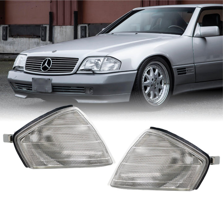1990 - 2002 Mercedes Benz SL Class R129 Clear Corner Lights