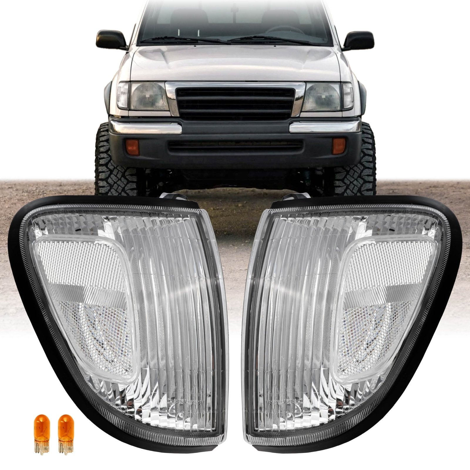 Driver Side Corner Light – 1998-2000 Toyota Tacoma, Jpautowholesale JP-A04289, DOT/SAE
