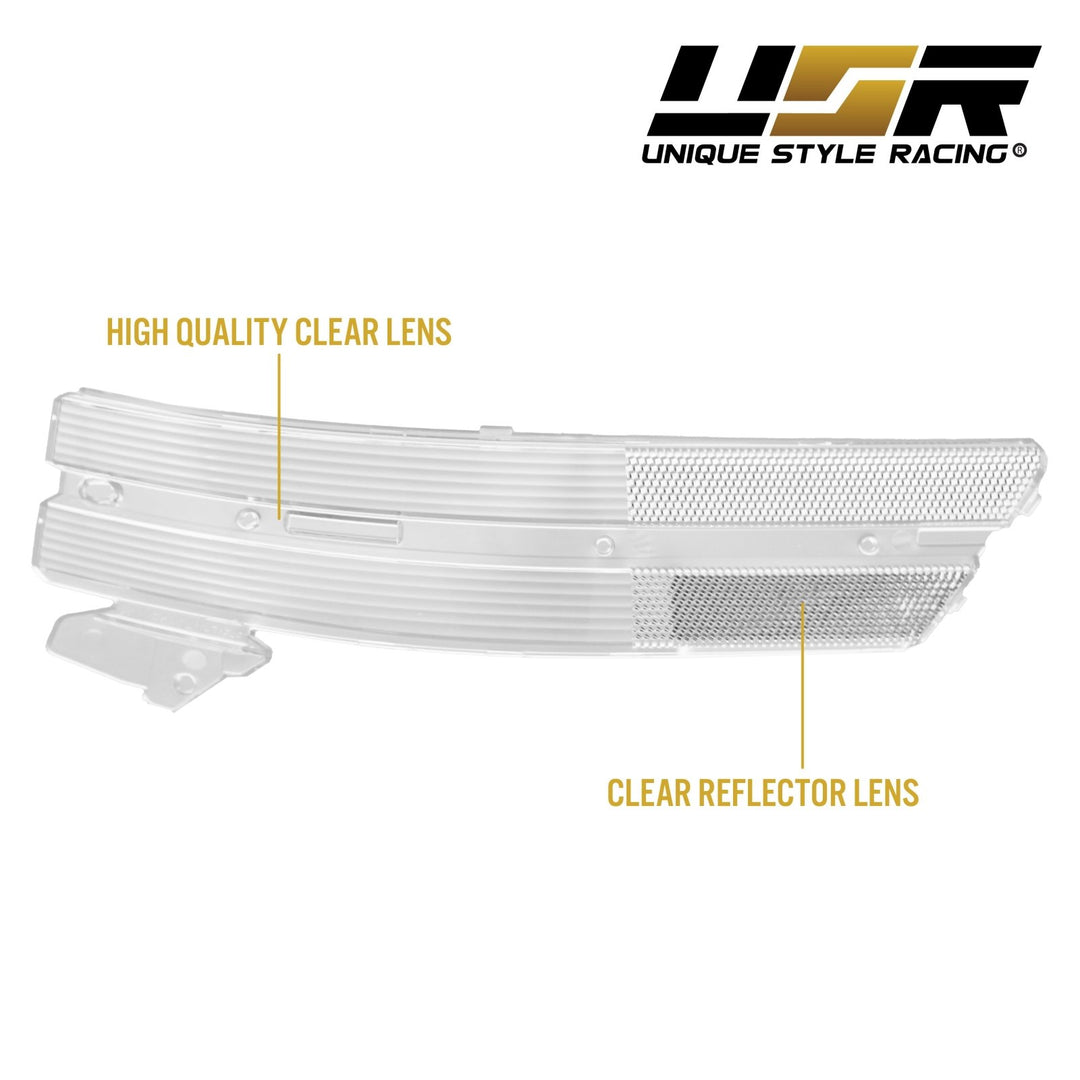 2004 - 2008 Acura TL Clear Headlight Diffusers For Corner Reflector