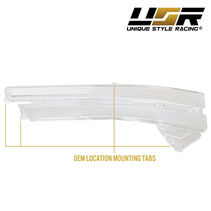2004 - 2008 Acura TL Clear Headlight Diffusers For Corner Reflector