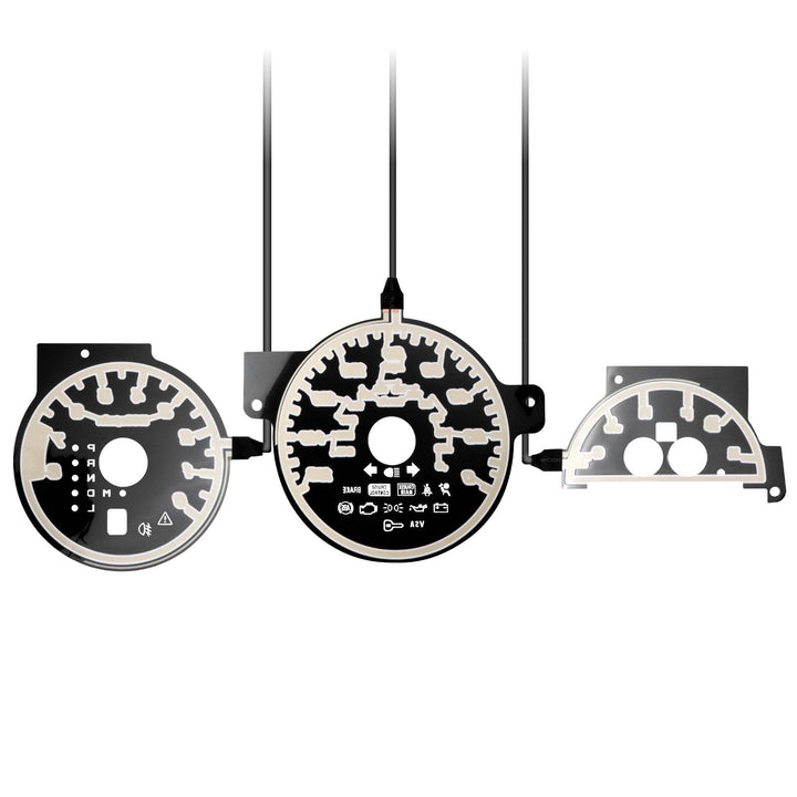 2004 - 2006 Acura TL Type S Style Silver/Black Gauge Face Blue/White Glow Gauge