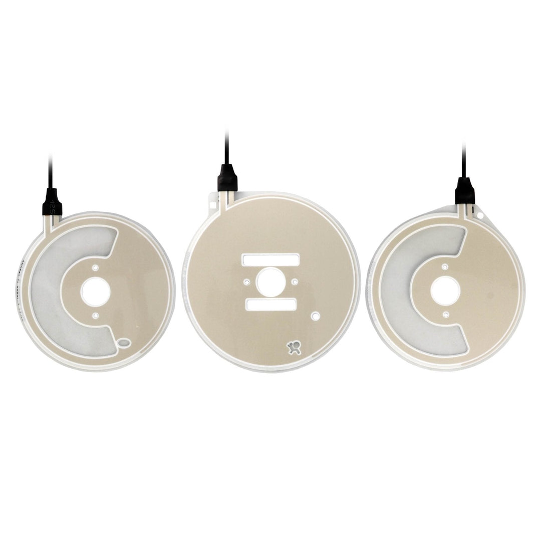 1993 - 1997 Toyota Corolla White Face Blue/Green Glow Gauge Face for Instrument Cluster