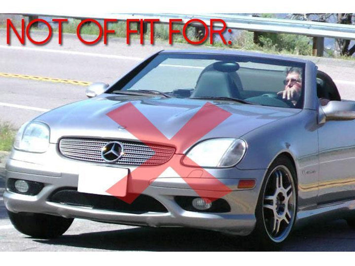 2001 - 2004 Mercedes SLK Class R170 Crystal OEM Replacement Fog Light