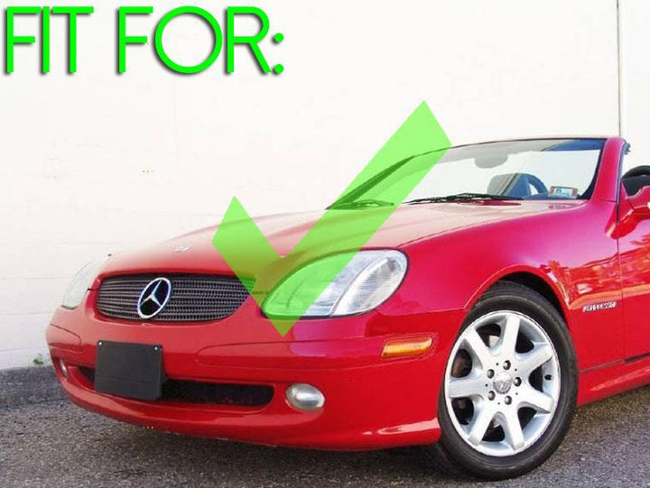 2001 - 2004 Mercedes SLK Class R170 Crystal OEM Replacement Fog Light