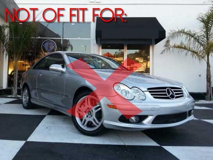 2006 - 2009 Mercedes W209 With Sport Pkg. & AMG CLK63 OEM Replacement Fog Light