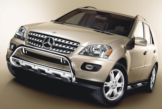 2006 - 2011 Mercedes M Class W164 Without Sport Pkg. Oval Shape OEM Replacement Fog Light