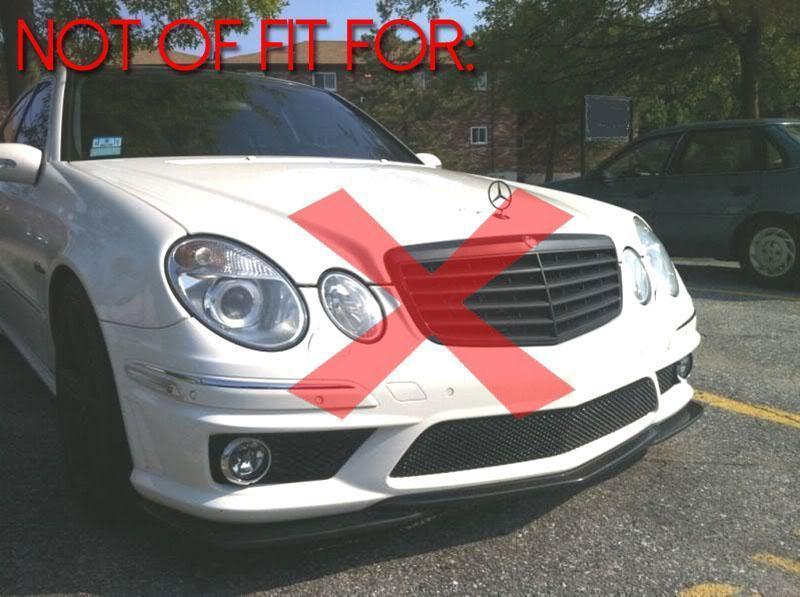 2007 - 2009 Mercedes E Class W211 NonAMG E63 Model OEM Replacement Fog Light