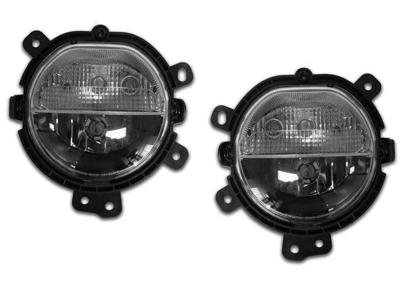 Artudatech Front Bumper Fog Light Lamp Cover Bezel For Mini Cooper R55 R56 R57 R58 R59 - 34 - View #5