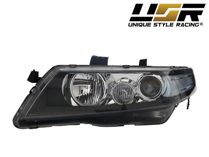 2004 - 2005 Acura TSX JDM CL7 Blue Corner D2S Projector Headlights