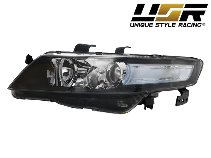 2004 - 2005 Acura TSX JDM CL7 Blue Corner D2S Projector Headlights