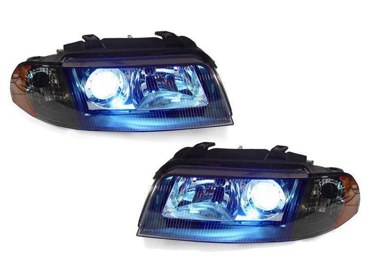 1992 - 2001 Audi A4 B5.5 / 2000 - 2002 S4 Xenon Model OEM Replacement D2S Projector Headlight With Clear Corner Lens