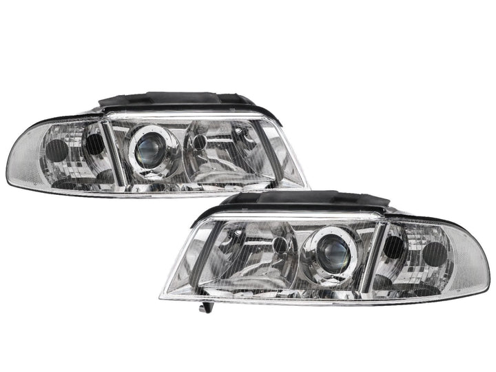 1992 - 2001 Audi A4 B5.5 / 2000 - 2002 S4 Xenon Model OEM Replacement D2S Projector Headlight With Clear Corner Lens