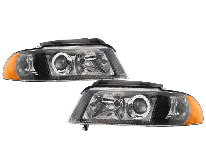 1992 - 2001 Audi A4 B5.5 / 2000 - 2002 S4 Xenon Model OEM Replacement D2S Projector Headlight With Clear Corner Lens