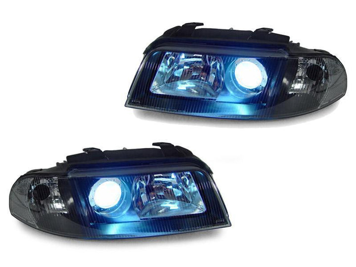 1992 - 2001 Audi A4 B5.5 / 2000 - 2002 S4 Xenon Model OEM Replacement D2S Projector Headlight With Clear Corner Lens