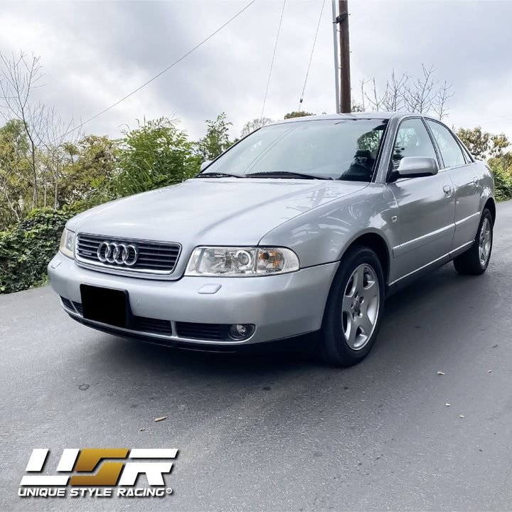 1992 - 2001 Audi A4 B5.5 / 2000 - 2002 S4 Xenon Model OEM Replacement D2S Projector Headlight With Clear Corner Lens