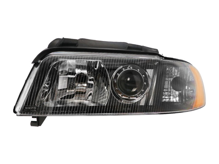 1992 - 2001 Audi A4 B5.5 / 2000 - 2002 S4 Xenon Model OEM Replacement D2S Projector Headlight With Clear Corner Lens