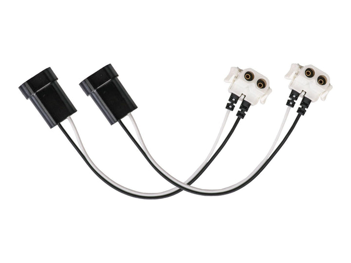 1984 - 1991 BMW E30 3 Series Euro Smiley Cross Hair Projector Glass Lens Headlights