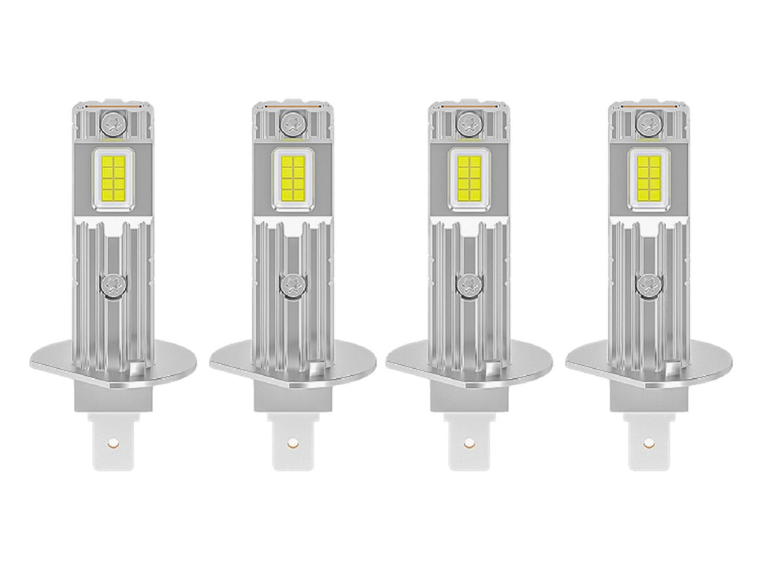 1984 - 1991 BMW E30 3 Series Euro Smiley Cross Hair Projector Glass Lens Headlights