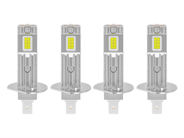 1984 - 1991 BMW E30 3 Series Euro Smiley Cross Hair Projector Glass Lens Headlights